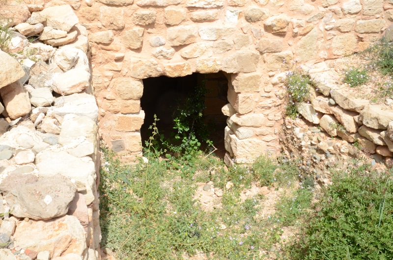 Kouklia, Marchellos, Entrance to one of the tunnels (1)