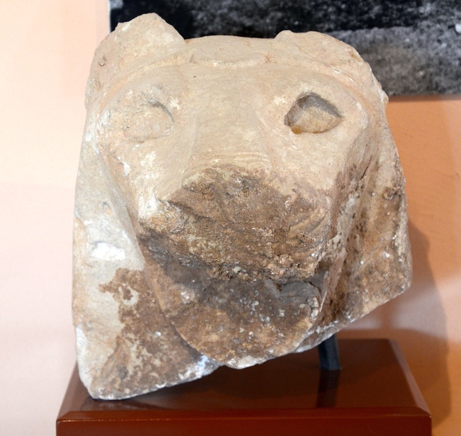 Kouklia, Marchellos, Archaic lion head