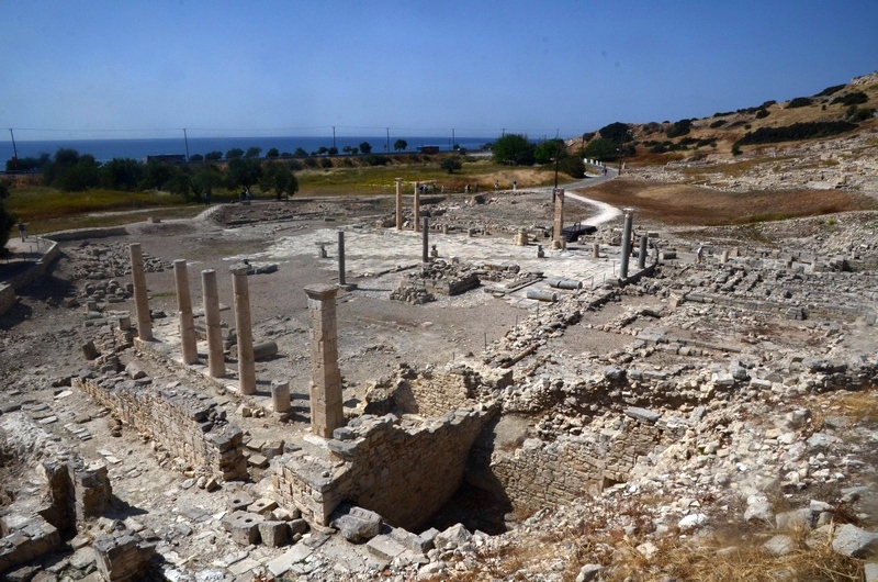 Amathus, Agora, General view