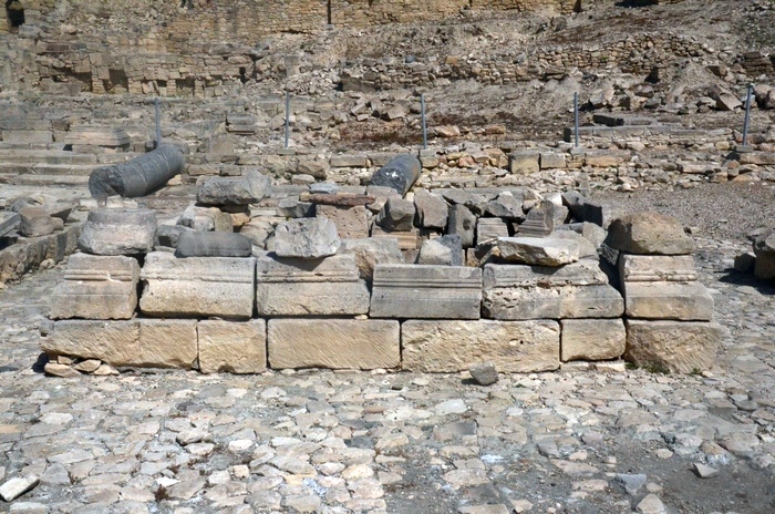 Amathus, Agora, Shrine for the imperial cult