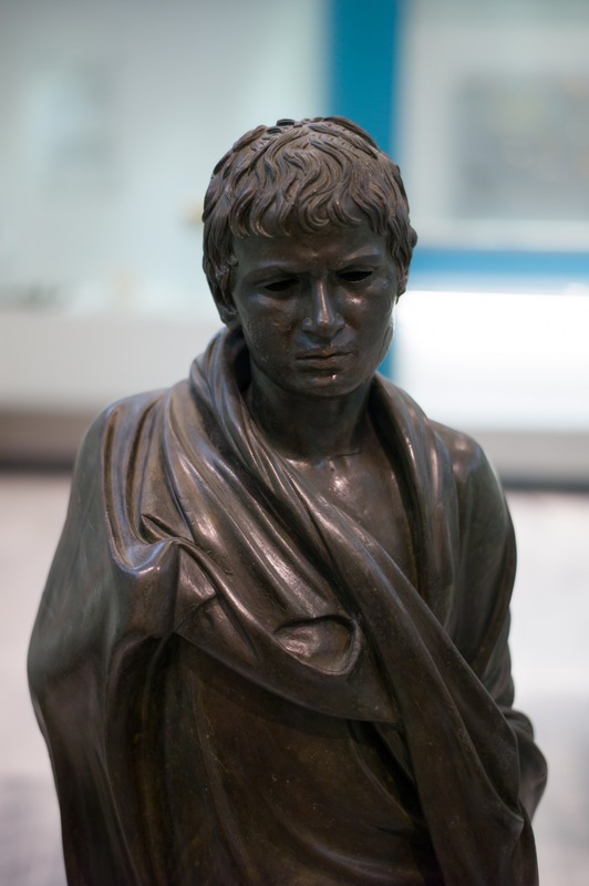 Hierapetra, Statue of a young Roman