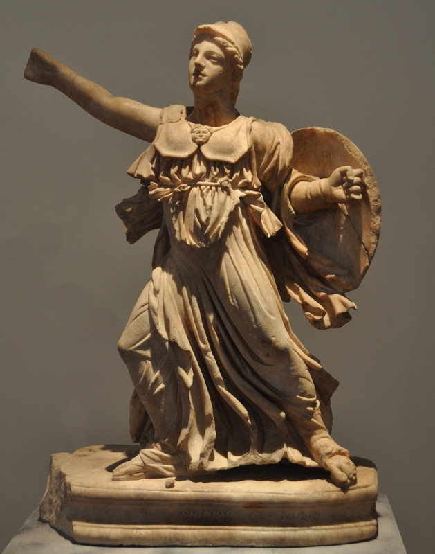 Epidauros, Statue of Athena (2)