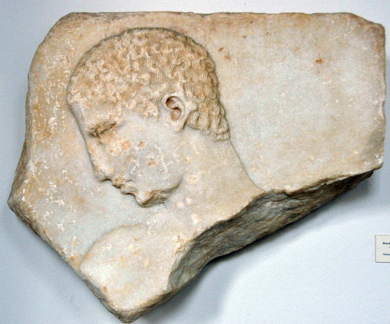 Megara, Funerary relief of an athlete