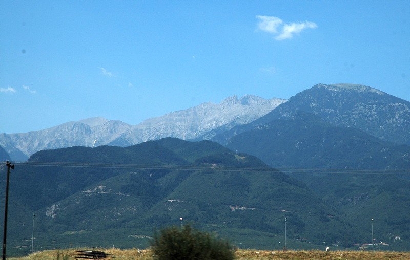 Mount Olympus, seen from the northwest