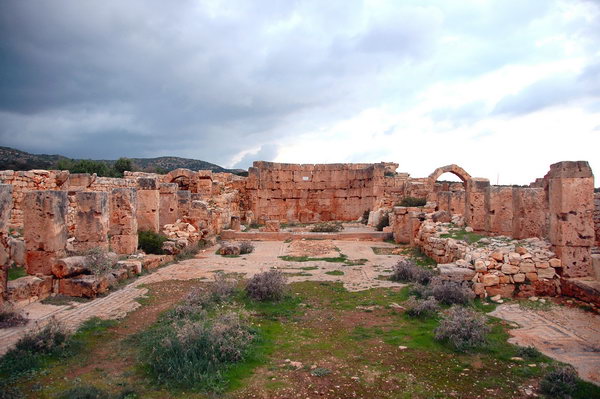 Ras al-Hillal, Byzantine church