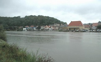 Marktbreit, seen from across the river Main