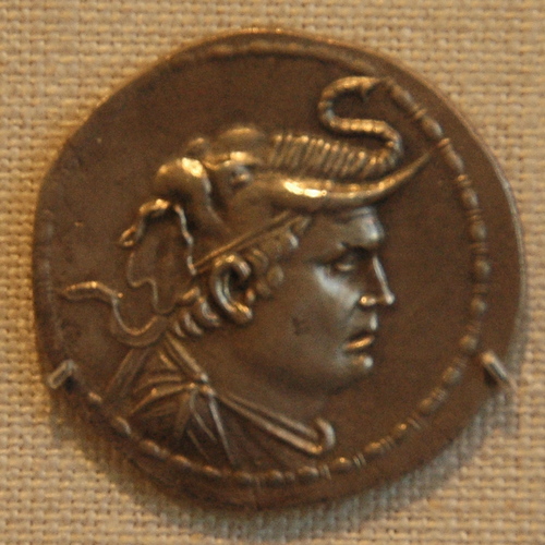 Demetrius I of Bactria, coin (1)