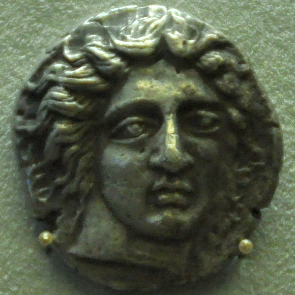 Rhodes, Coin with Helios (408-395 BCE)