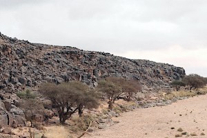 Wadi Mathendous, general view