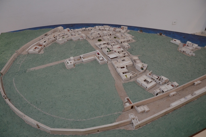 Kerkouane, Model of the ancient town