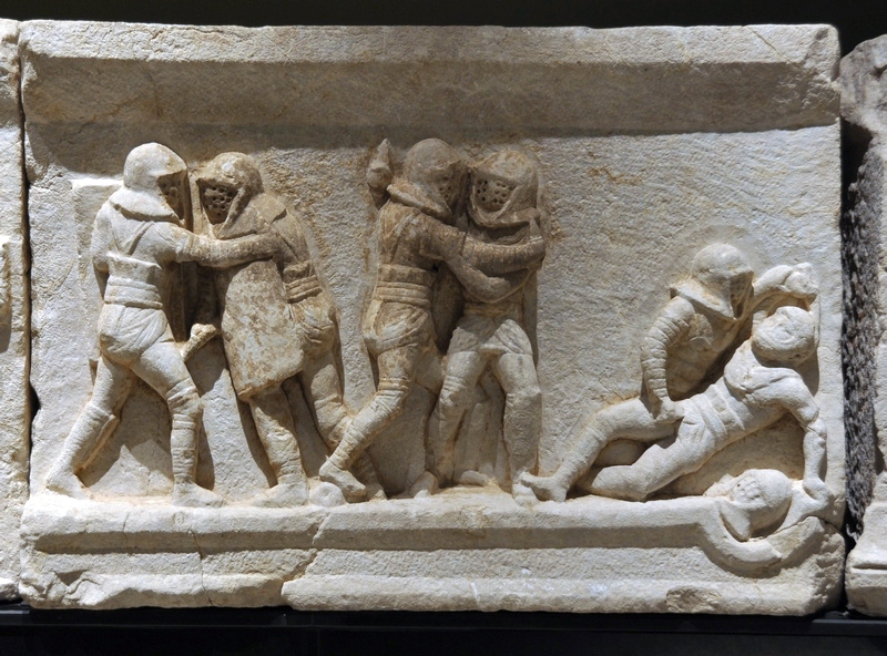 Cibyra, Relief with fighting gladiators