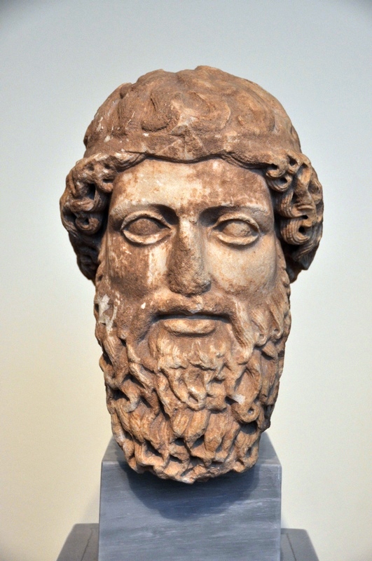 Piraeus, Head of a bearded god