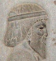 A Bactrian. Relief from the eastern stairs of the Apadana at Persepolis.