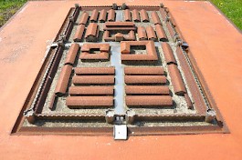 Model of the Roman fort