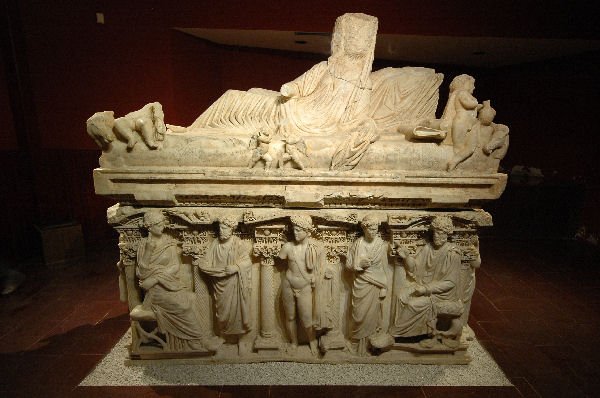Antioch, Sidemara sarcophagus, Front
