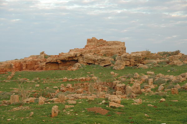 Apollonia's unexcavated acropolis