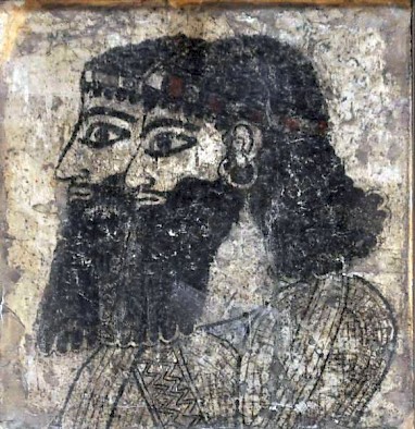Two Assyrian courtiers from Til Barsib