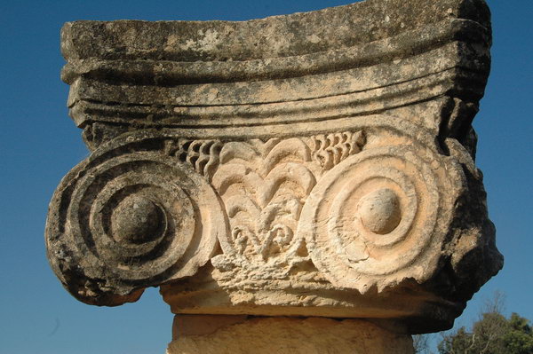 The Asclepium of Balagrae, silphium-shaped capital