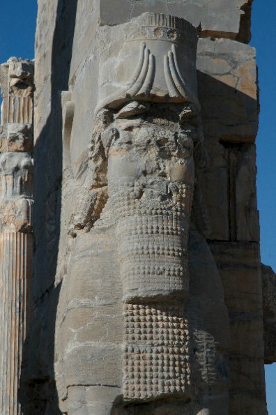 Persepolis, Gate of All Nations, lamassu