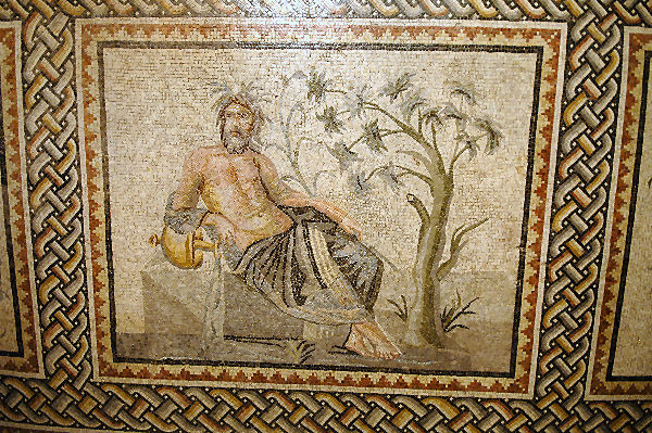 Zeugma, Mosaic of Euphrates (river god)
