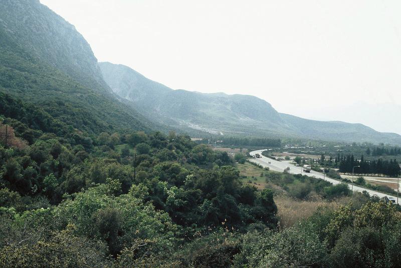 Thermopylae, View from electricity mast