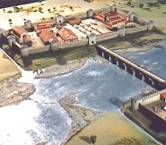 Model of Late Roman Maastricht