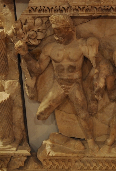 Perge, Heracles sarcophagi 11: Heracles and the Apples of the Hesperides