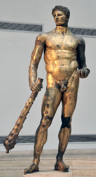 Domitian as Hercules