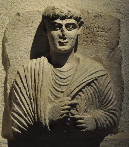 Palmyra, Tombstone of a man