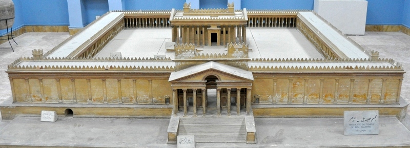 Palmyra, Temple of Ba'al, model