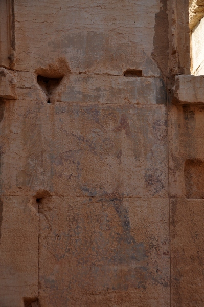 Palmyra, Temple of Ba'al, Christian wall painting