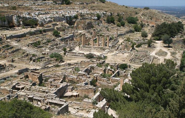 Cyrene, Downtown, General view