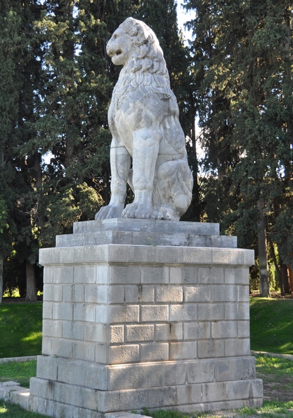 Chaeronea, Lion monument