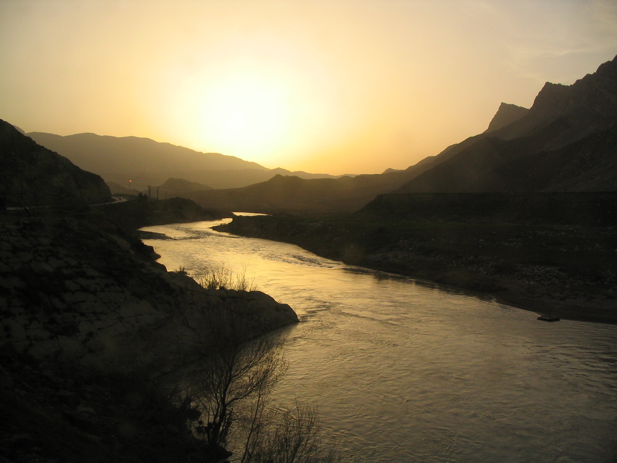 Karkheh (Choaspes) before entering Khuzestan (2)