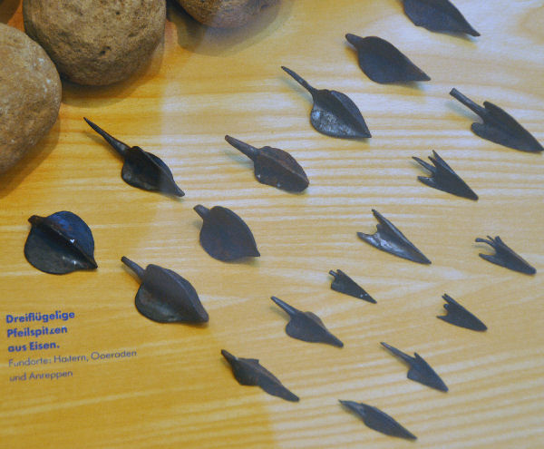 Oberaden, Arrowheads