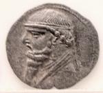 Mithradates II, coin