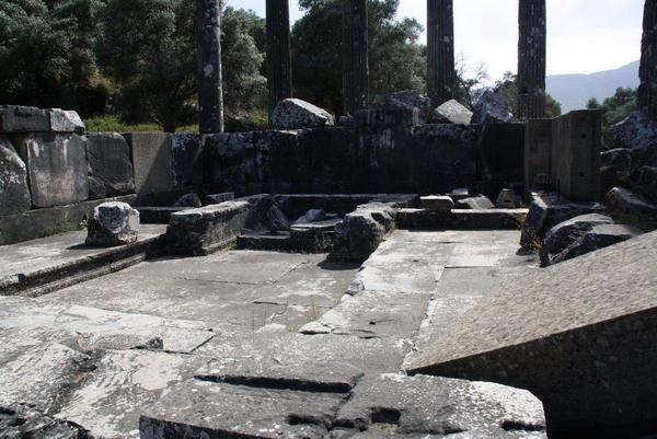 Euromos, Temple of Zeus, Interior