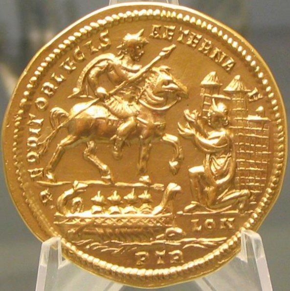 Constantius captures Londinium