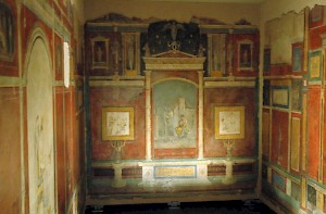 Frescos from the Villa Farnesina: the house of Agrippa and Julia