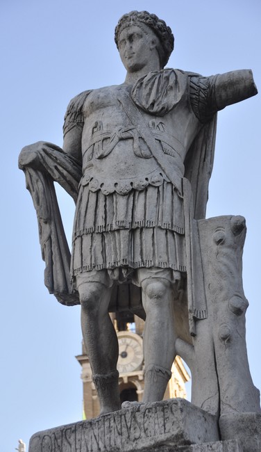 Rome, Capitol, Statue of Constantine II