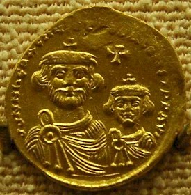 Heraclius and his son Constantine III