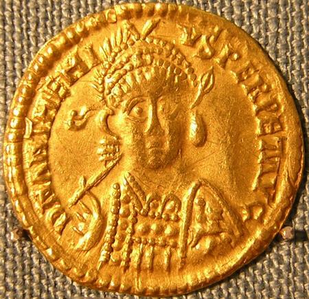 Anthemius, coin