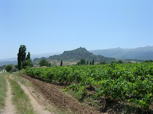 The citadel of Sardes, seen from the west