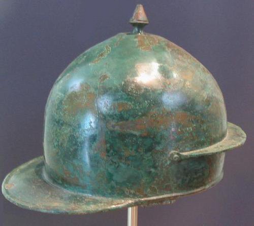 Haltern, Helmet