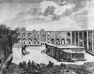 De Bruijn, serail in Isfahan