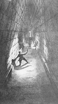 The "Great Gallery" of the Great Pyramid of Giza