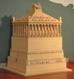 Mausoleum of Halicarnassus, model