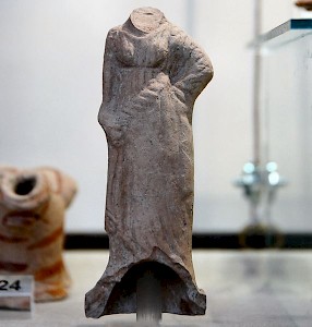 Issus (Kinet Höyük), Hellenistic statuette. Archaeological Museum of Antioch (Turkey)