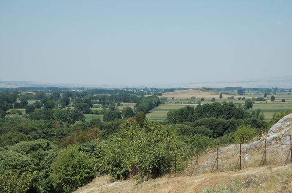 Philippi, Battlefield, seen from the Acropolis