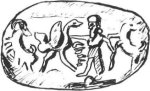 Seal of Pharnaces. From H. Koch, "Es kündet Dareios der König. Vom Leben im persischen Großreich" (1992).